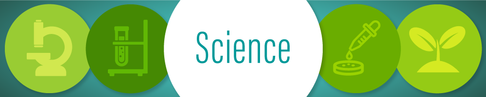 science department banner