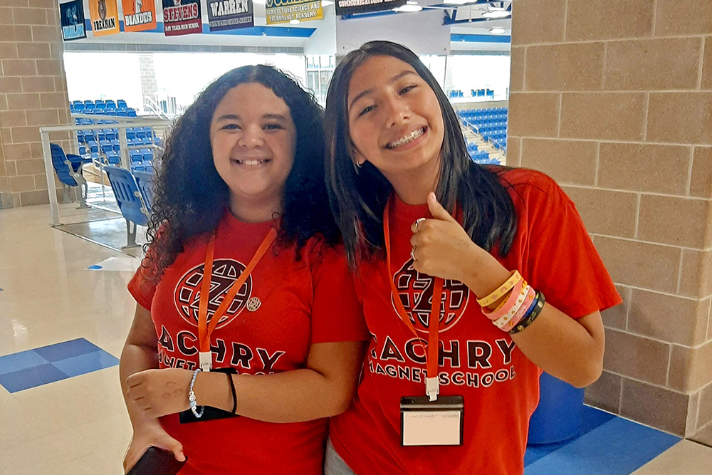 Zachry Magnet students