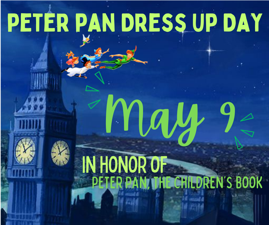 PETER PAN DRESS UP DAY